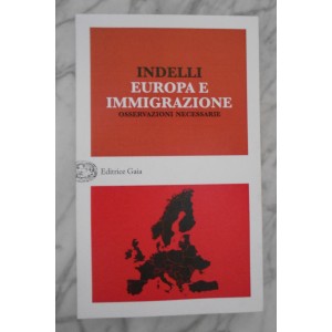 Tommaso Indelli, Europa e immigrazione