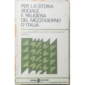  Per la storia sociale e religiosa del Mezzogiorno d'Italia